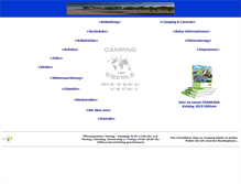 Tablet Screenshot of camping-eberle.de